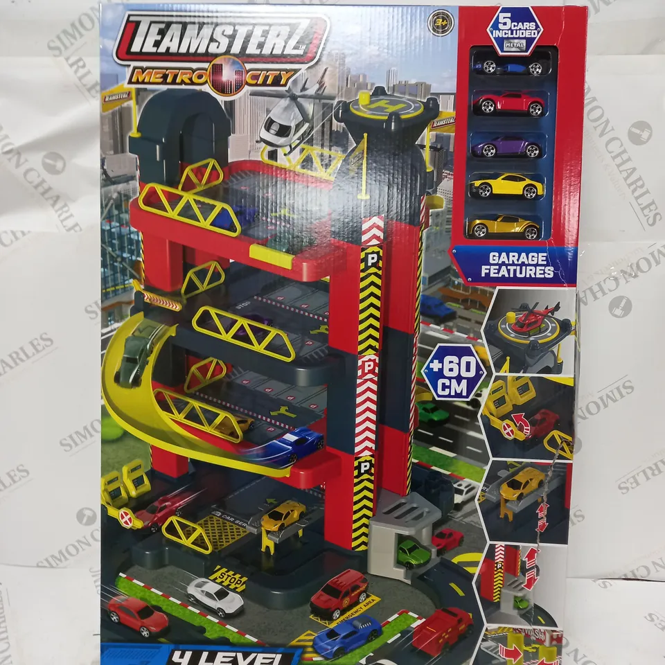 TEAMSTERZ 4 LEVEL TOWER GARAGE RRP £39.99