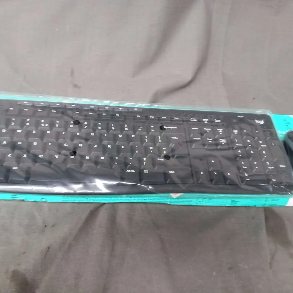 BOXED LOGITECH MK270 FULL SIZE WIRELESS COMBO KEYBOARD AND MOUSE