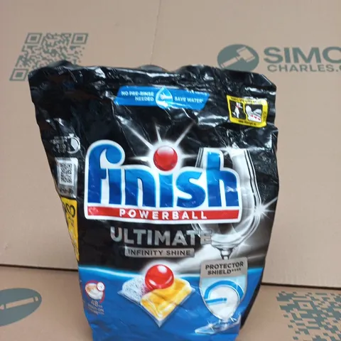 FINISH POWERBALL ULTIMATE INFINITY SHINE DISHWASHER TABLETS