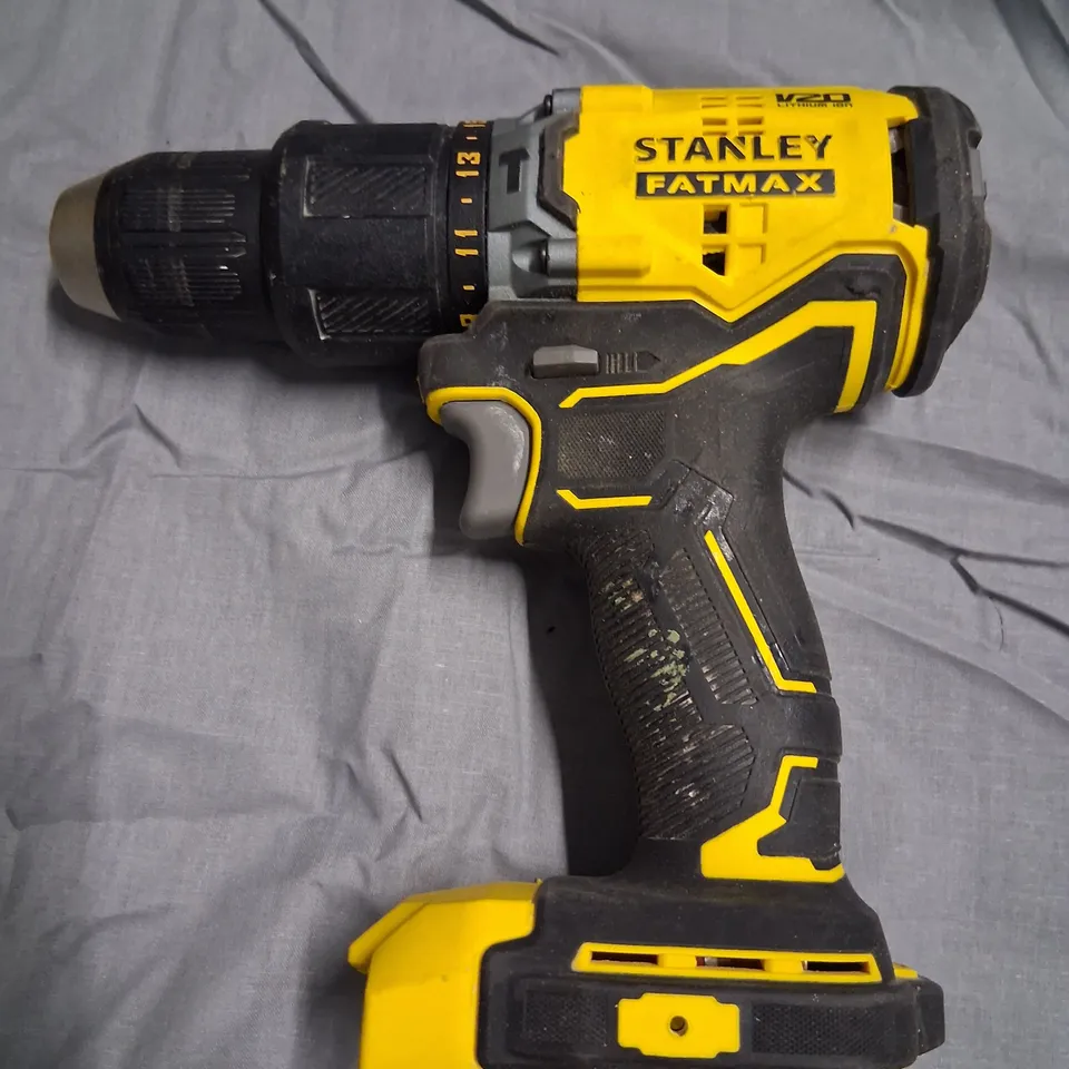 BOXED STANLEY FATMAX 18V BRUSHLESS HAMMER DRILL V20 LITHIUM ION 