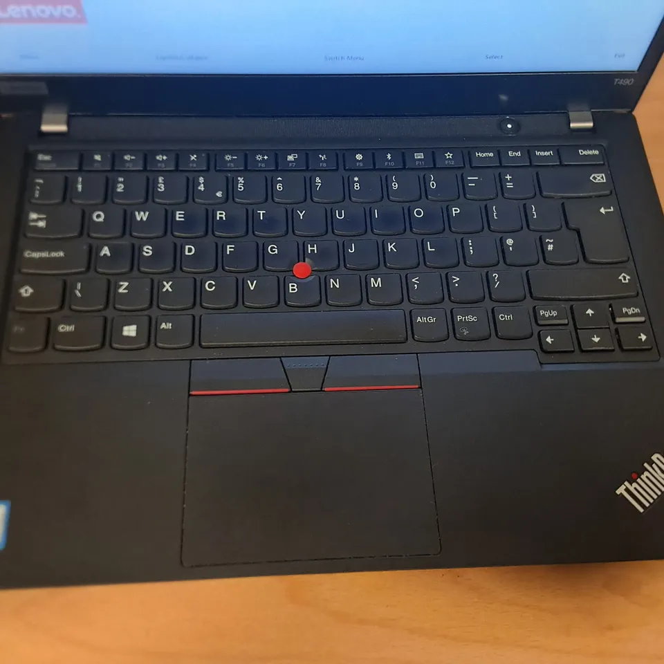 UNBOXED LENOVO THINKPAD T490 INTEL CORE I-5 VPRO 8TH GEN LAPTOP IN BLACK