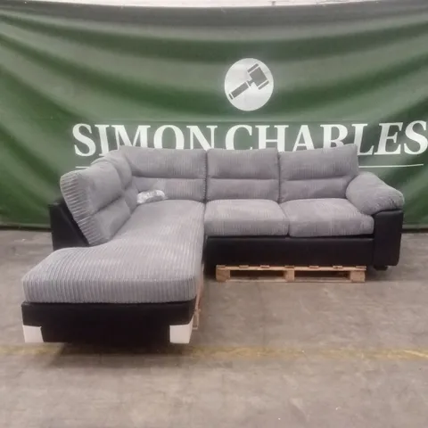 ARMSTRONG LEFT HAND CORNER GROUP SOFA - GREY