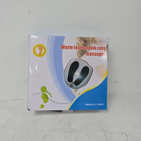 WARM FOOT BOTTOM CURE MASSAGER – MODEL LC-803 (BOXED)