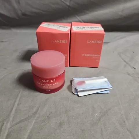 LANEIGE LIP SLEEPING MASK BERRY β 20 G, BOXED (SET OF 2)
