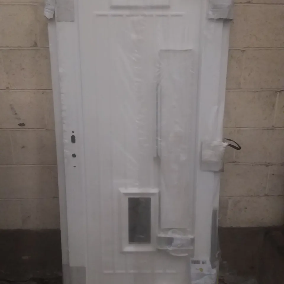 GEOM PVCU COTTAGE GLAZED FRONT DOOR RH OPENING