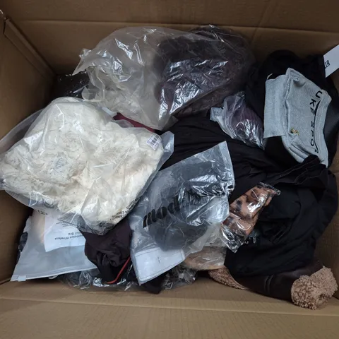 APPROXIMATELY 25 ASSORTED CLOTHING AND FASHION PRODUCTS IN VARIOUS STYLES AND SIZES - COLLECTION ONLY