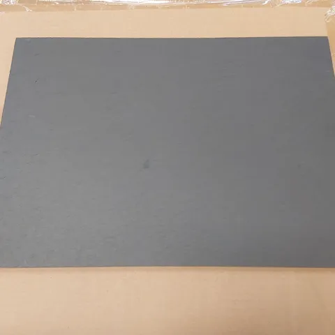 BOXED EARTHENWARE SOLID COLOUR RECTANGLE PLACEMATS - SET OF 12