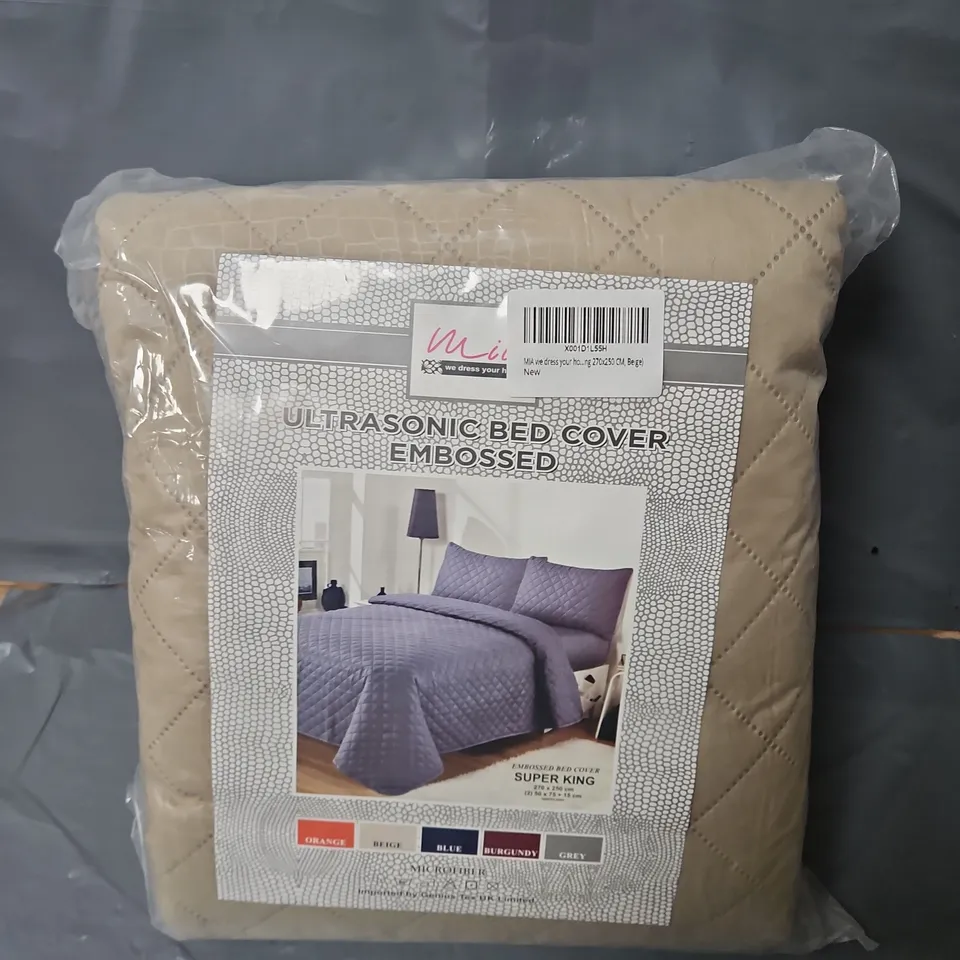 ULTRASONIC BED COVER - SUPER KING