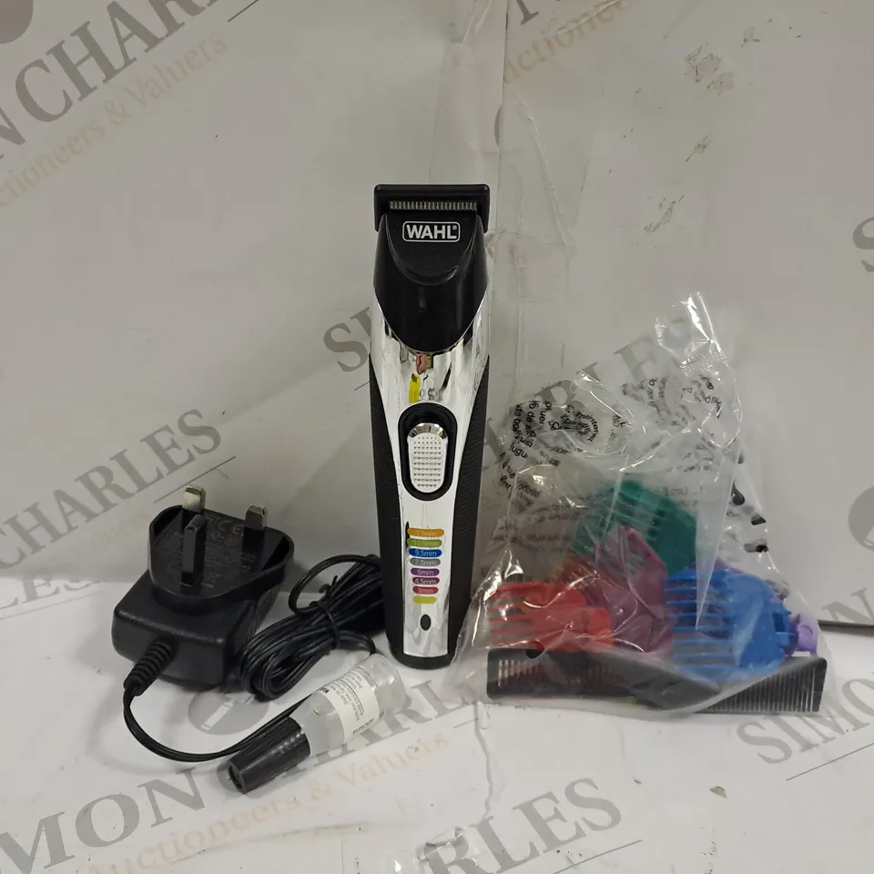 BOXED WAHL COLOUR TRIM BEARD TRIMMER