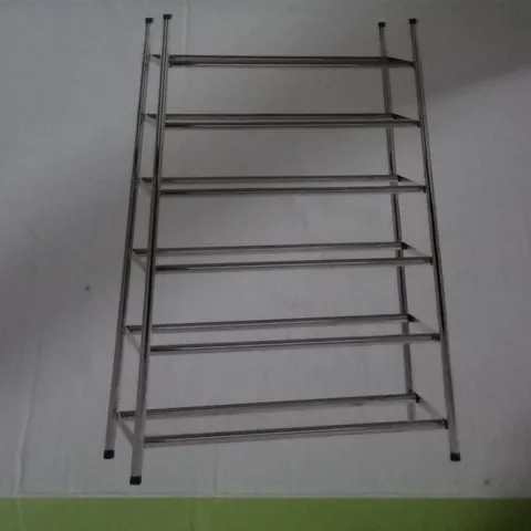 BOXED 36 PAIR SHOE RACK