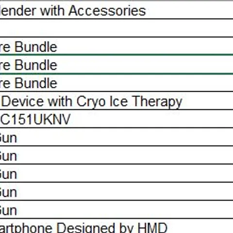 PALLET OF APPROXIMATELY 193 ASSORTED PRODUCTS TO INCLUDE;