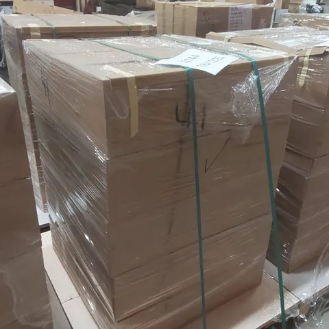 PALLET CONTAINING A LARGE QUANTITY OF ASSORTED BATHROOM FURNITURE PARTS INCLUDING: VELDEAU VANITY CARCASSES ECT