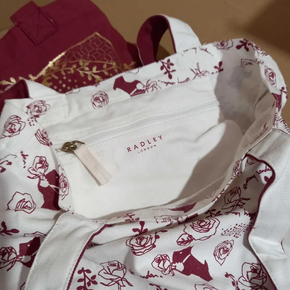 RADLEY CANVAS TOTES DUO - RED