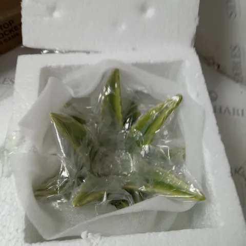 HANDMADE SUCCULENT PLANT TEALIGHT HOLDER