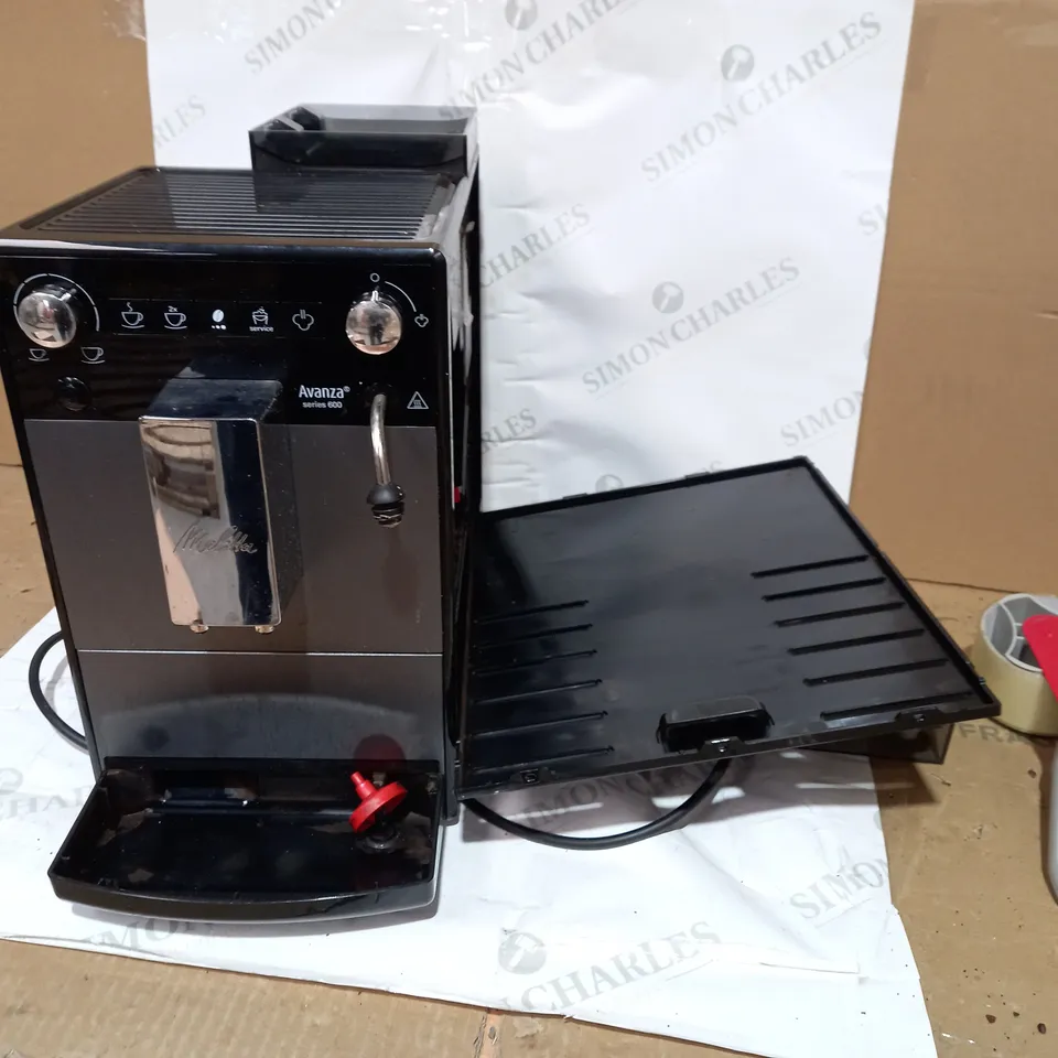 MELITA AVANZA SERIES 600 BEAN TO CUP COFFEE MACHINE
