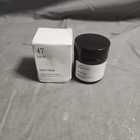 47 SKIN SILVER MASK β ANTI-BLEMISH & SCAR REPAIR FACIAL MASK - 30ML, BOXED