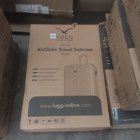 BOXED LUGG TRAVEL SUITCASE