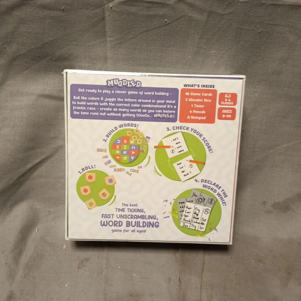 SEALED MUDDLED – THE COLOUR-CODED WORD-BUILDING GAME