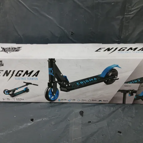 XOOTZ ENIGMA LITHIUM E-SCOOTER - BLUE