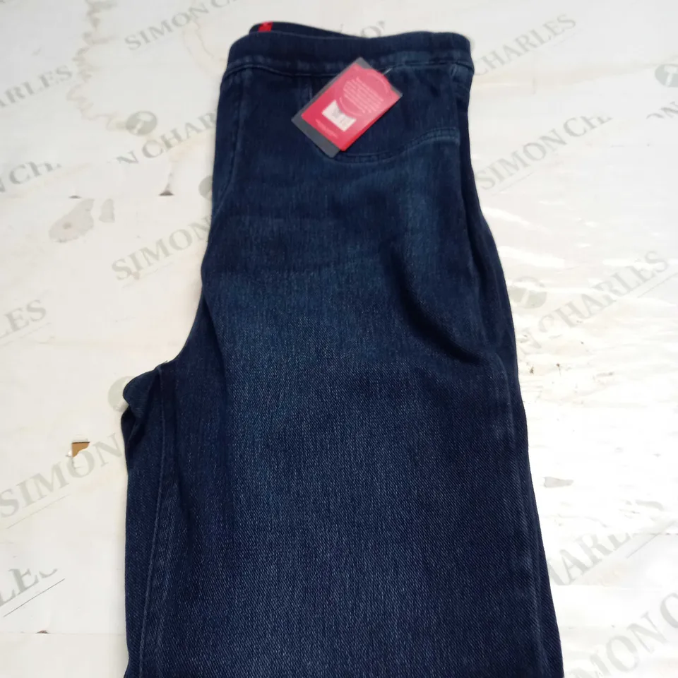 SPANX PETITE JEAN HIGH LEGGINGS SIZE M 