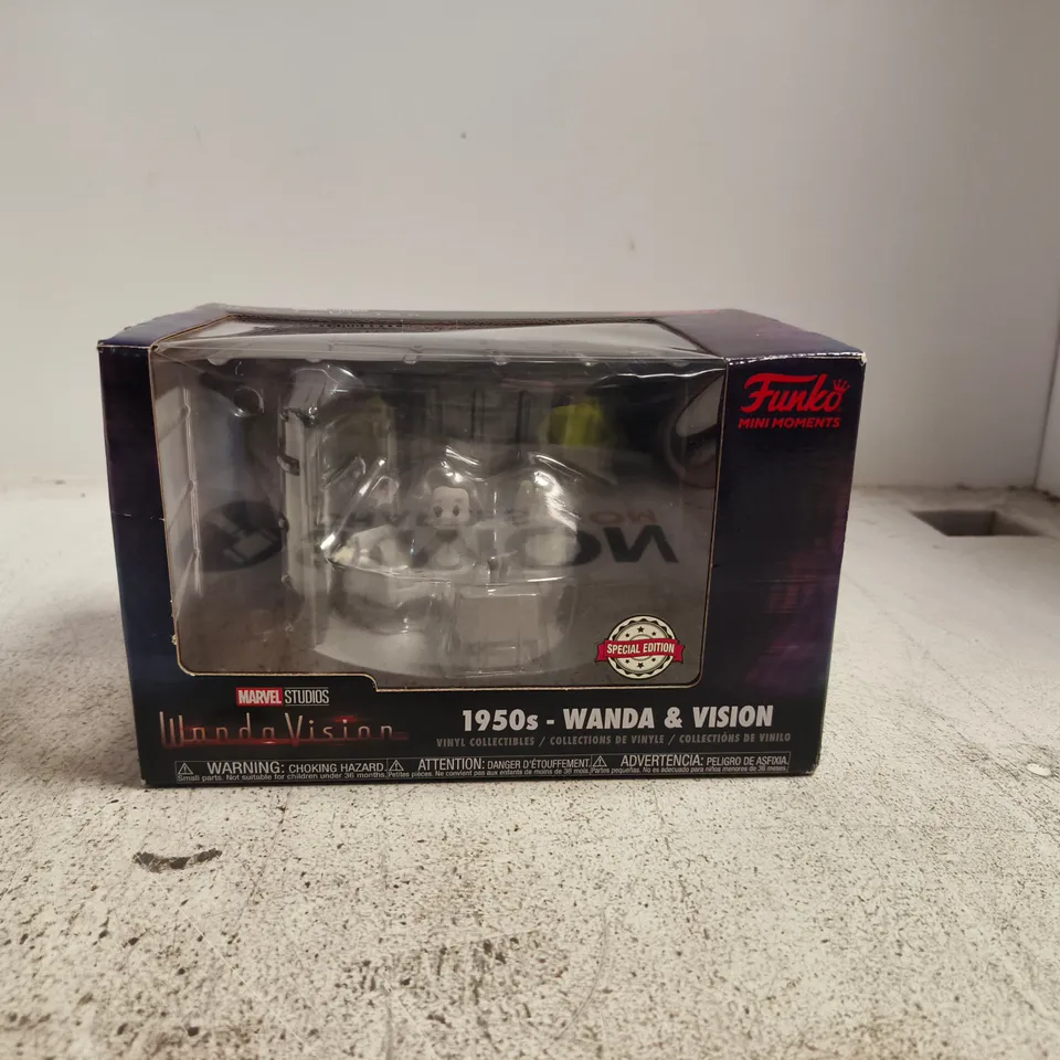 FUNKO MINI MOMENTS WANDA VISION 1950S WANDA AND VISION SPECIAL EDITION