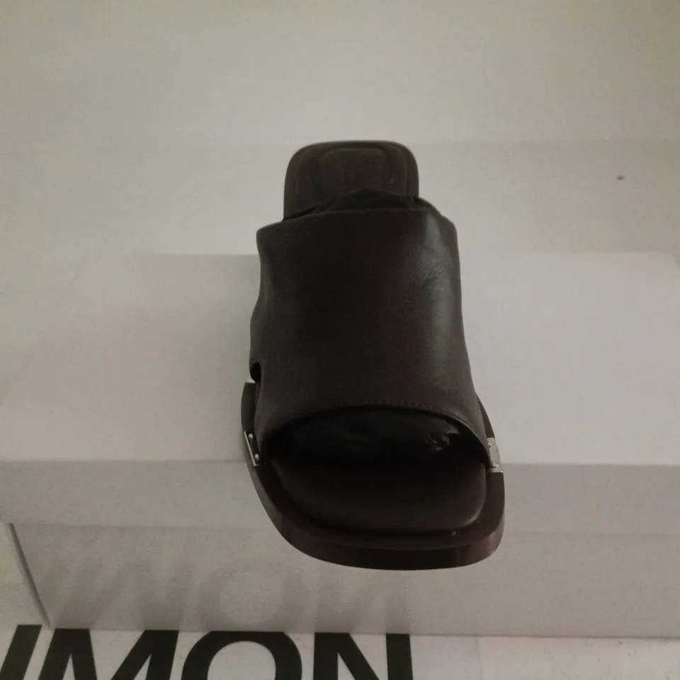 & OTHER STORIES BROWN SHOES SIZE 38 BOXED