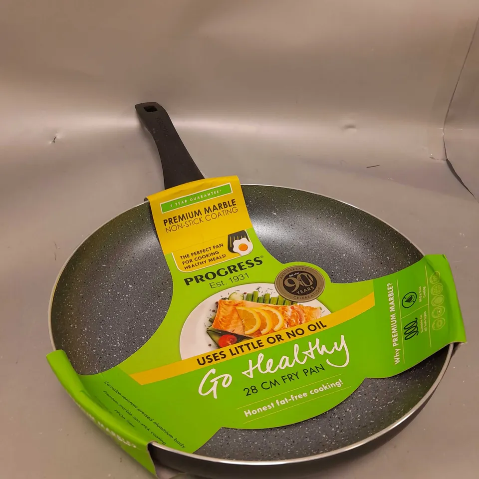 PREMIUM MARBLE 28 CM FRY PAN, PRESSED ALUMINIUM