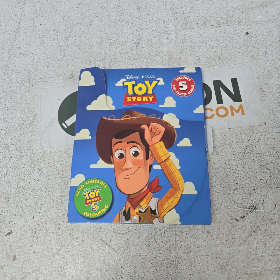 TOY STORY COLOURING & ACTIVITY BOOK SET – 5 BOOKS INSIDE
