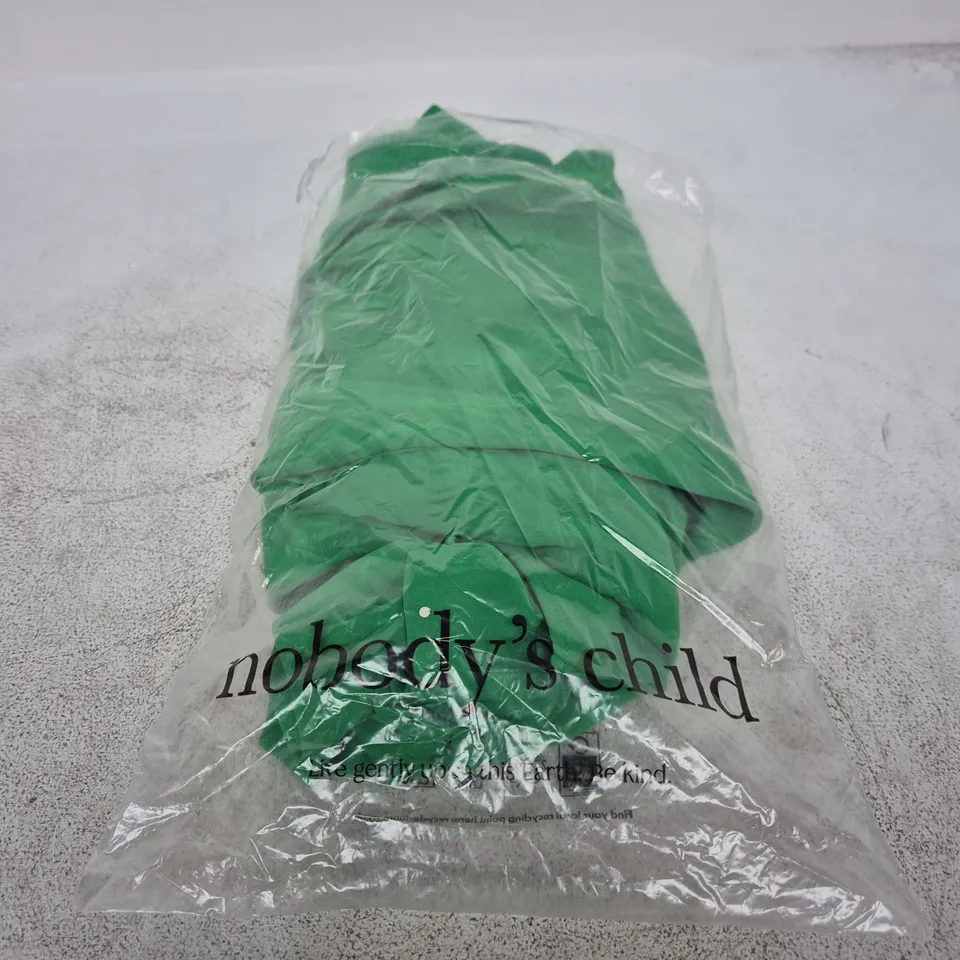 NOBODY'S CHILD NAOMI MIDI DRESS – GREEN, UK 14 