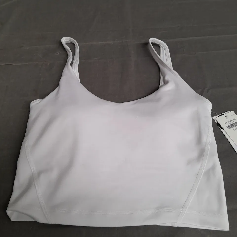 GILLY HICKS WHITE TRAINING TOP - SMALL