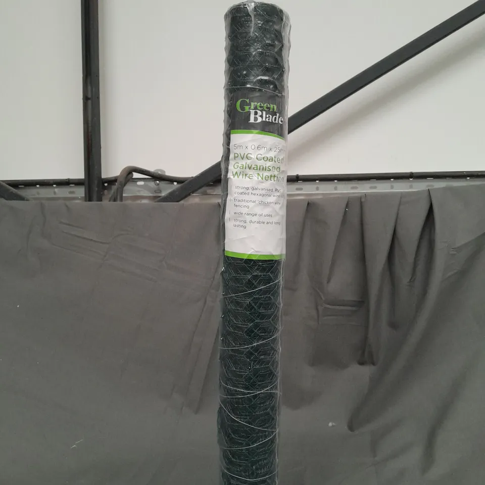GREEN BLADE PVC COATED GALVANISED WIRE NETTING