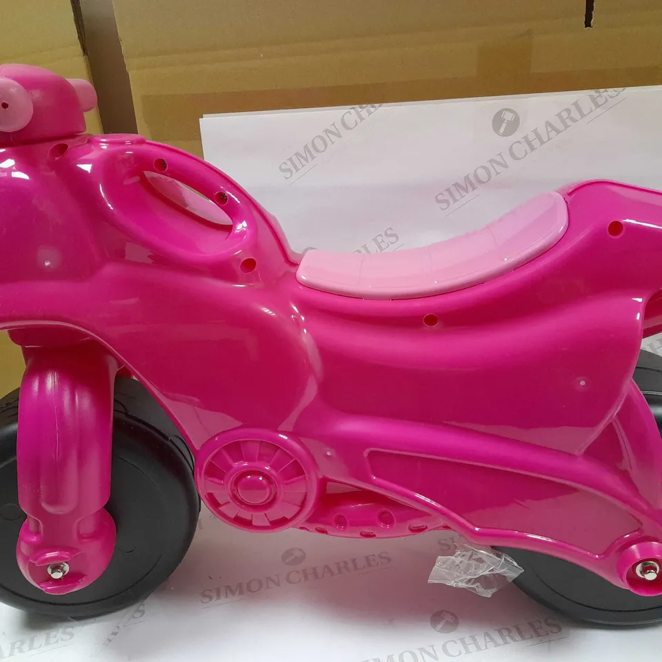 DOLU MOTO PINK UNICORN RIDE ON  RRP £38