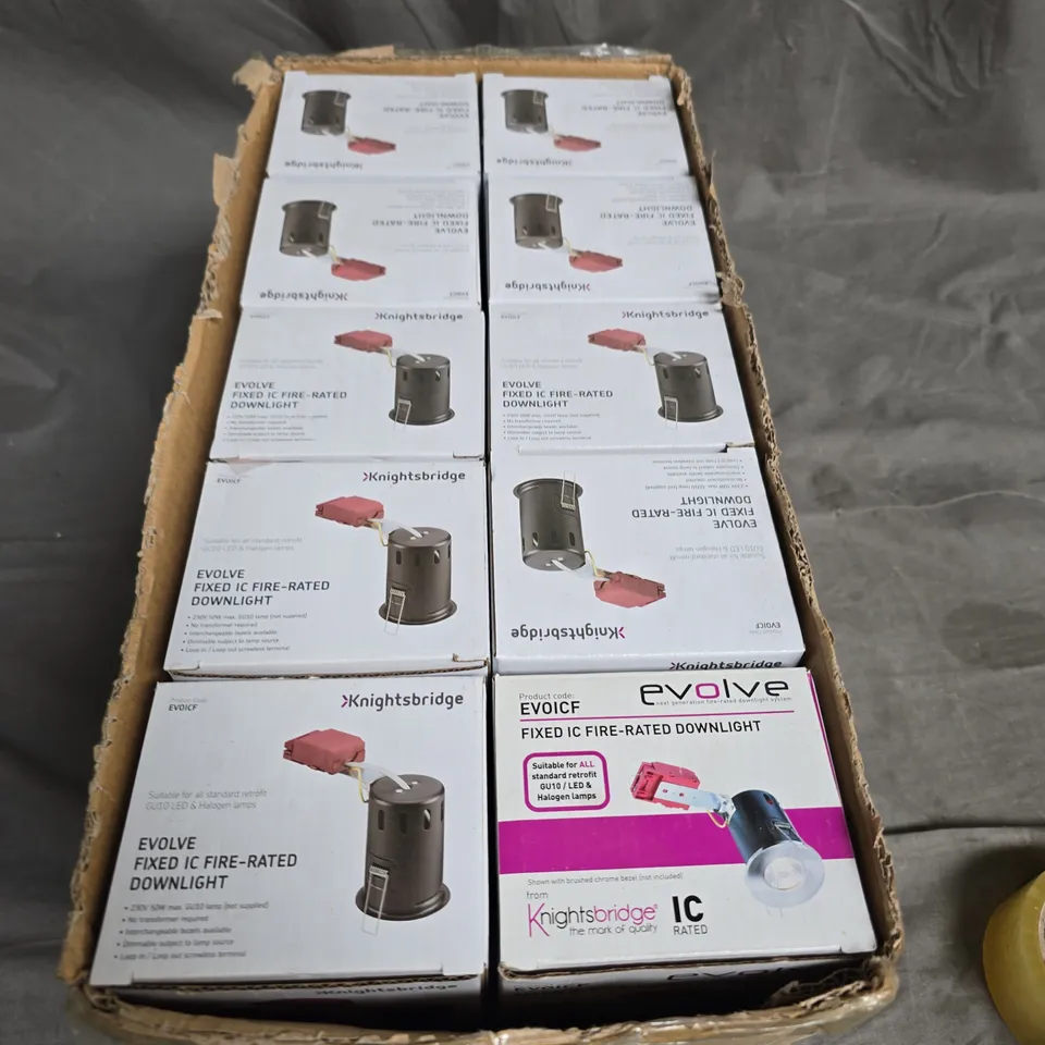 BOX OF APPROX 20 ASSORTED DOWNLIGHTS 