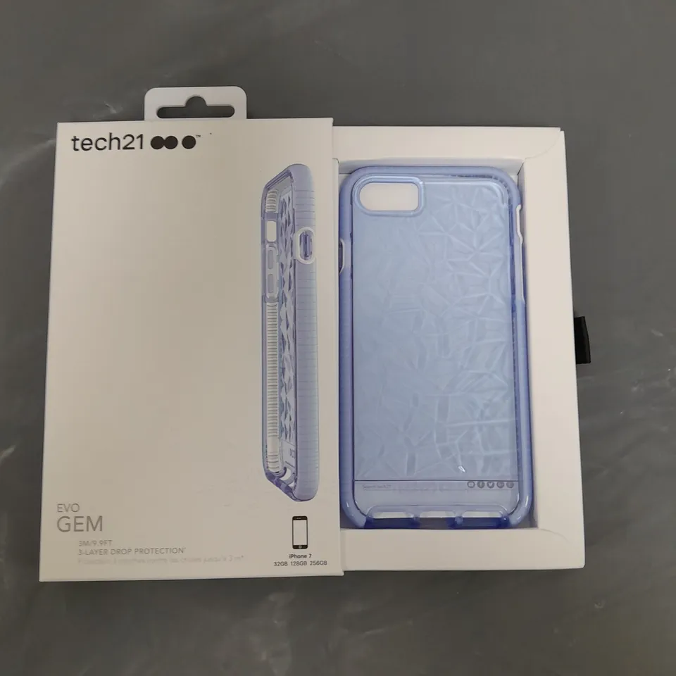 LOT OF 10 TECH21 EVO GEM PHONE CASE FOR IPHONE 7 LILAC