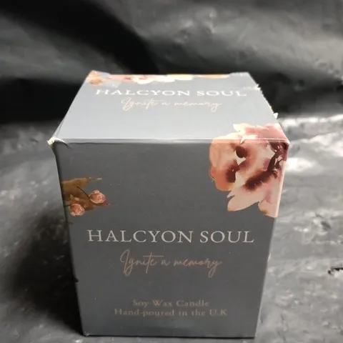 HALCYON SOUL SOY WAX CANDLE – ROSE & PINK PEPPER