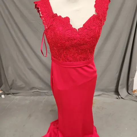 KISS ME KATE PROM DRESS IN RED SIZE 6