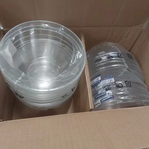 BOX CONTAINING APPROXIMATELY 24x BRAND NEW ARC LUMINARC COSMOS 1L BOWLS