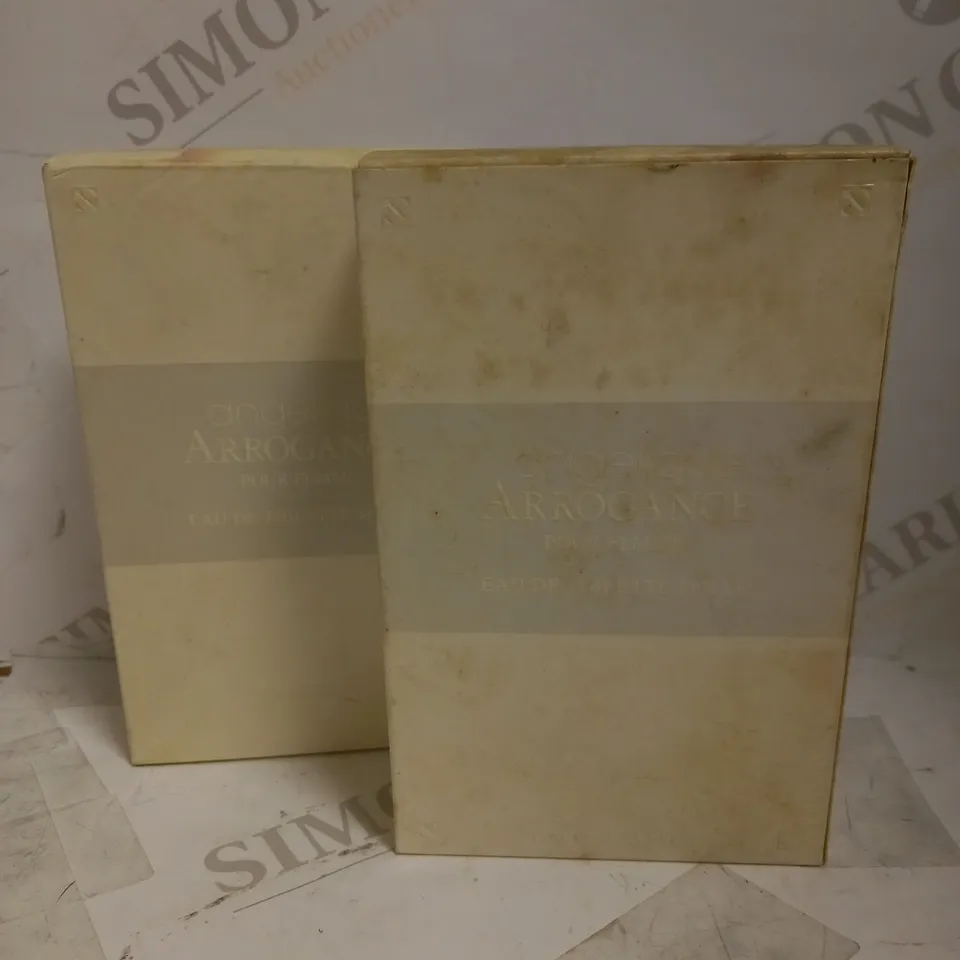 2 X 75ML ANGELIQUE ARROGANCE FEMME EAU DE TOILETTE