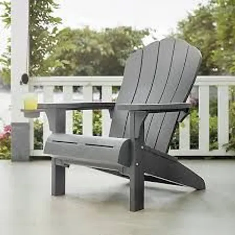 BOXED KETER EVEREST ADIRONDACK OUTDOOR GARDEN FURNITURE CHAIR