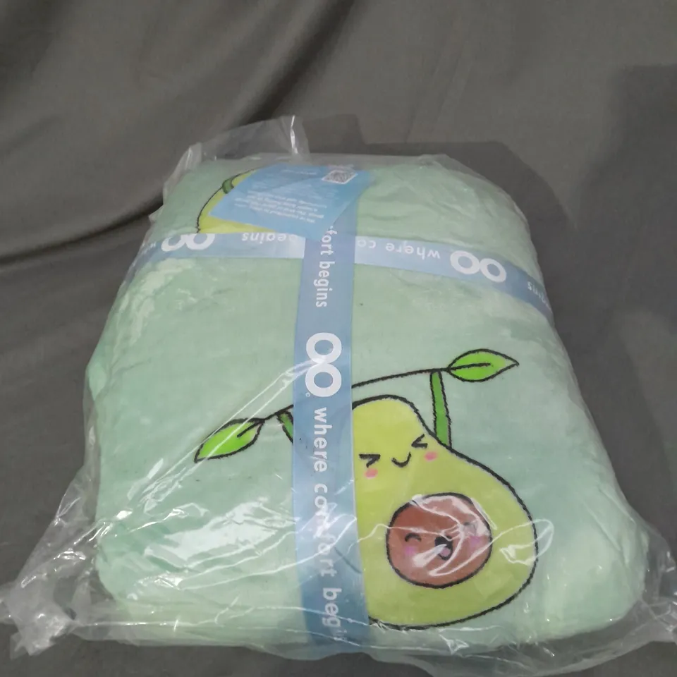 SEALED OODIE ADULT OVERSIZED HOODED BLANKET - AVOCADO