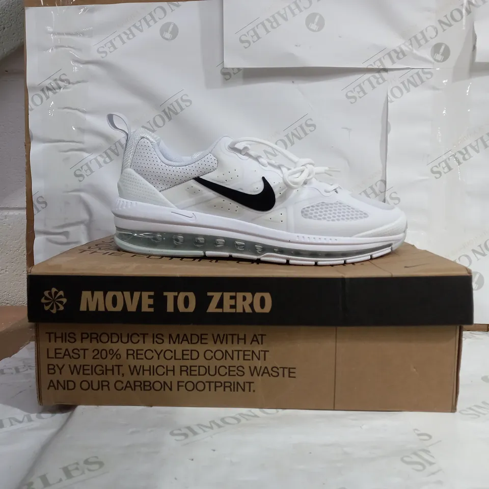 PAIR OF NIKE AIR MAX GENOME IN WHITE - UK SIZE 9 