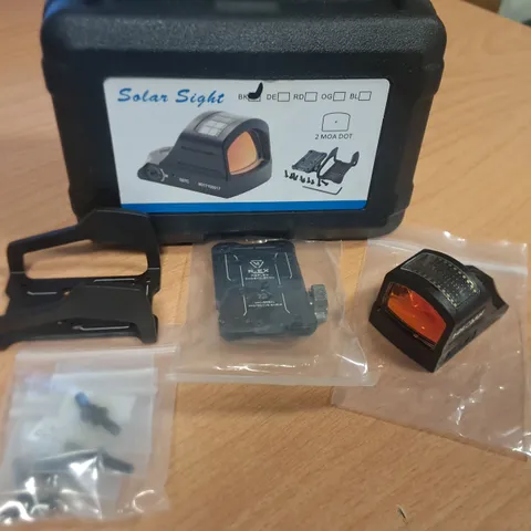 SOLAR LIGHT 2 MOA DOT GUN SIGHT