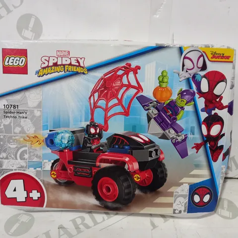 LEGO MARVEL SPIDEY AMAZING FRIENDS 10781 SPIDER-MAN'S TECHNO TRIKE