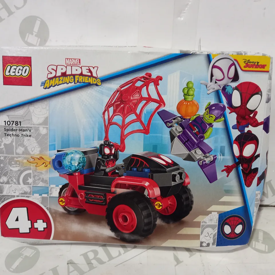LEGO MARVEL SPIDEY AMAZING FRIENDS 10781 SPIDER-MAN'S TECHNO TRIKE