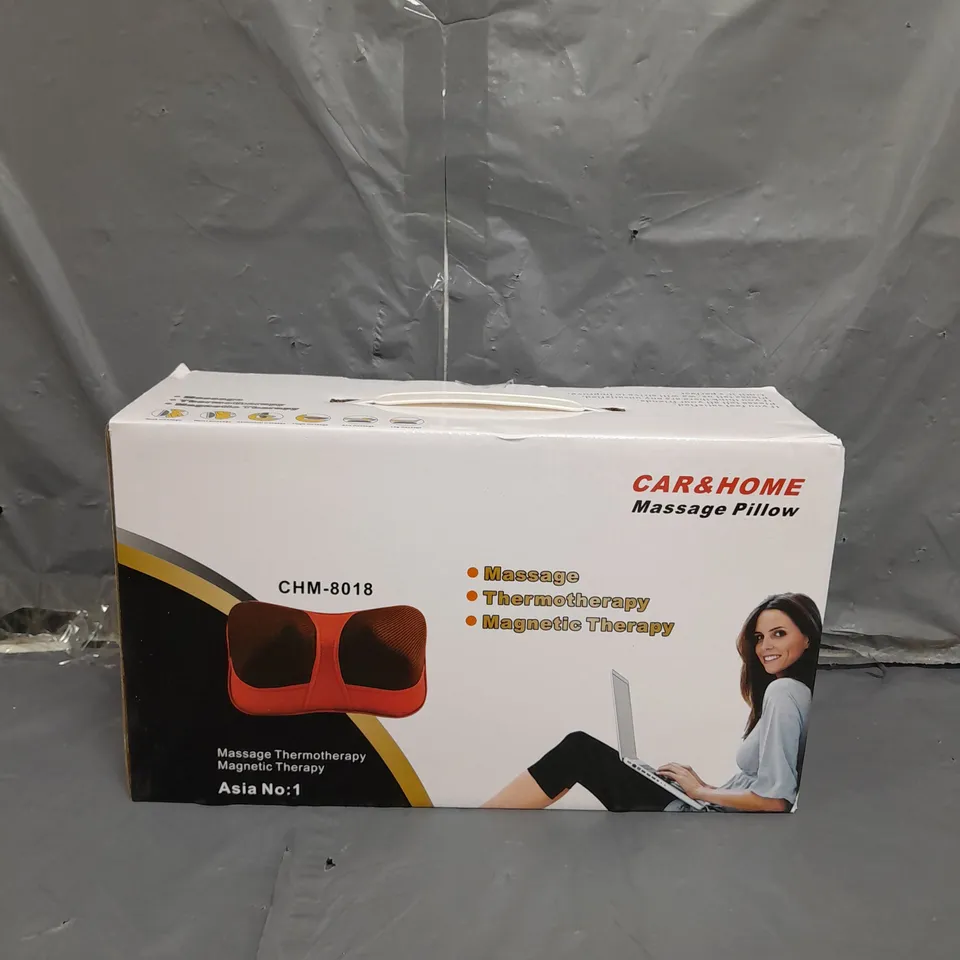 BOXED AND SEALED CAR AND HOME MASSAGE PILLOW 