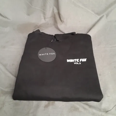 WHITE FOX OFFSTAGE HOODIE IN MONOCHROME SIZE XS/S