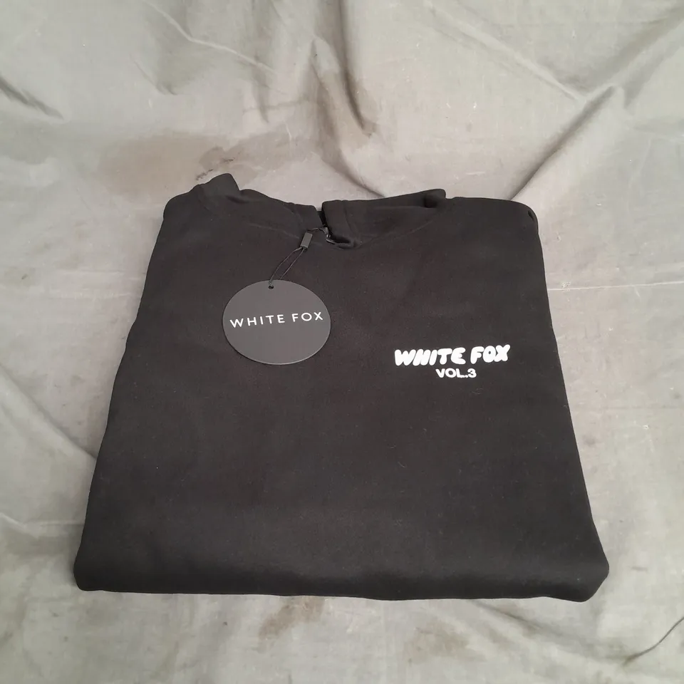 WHITE FOX OFFSTAGE HOODIE IN MONOCHROME SIZE XS/S