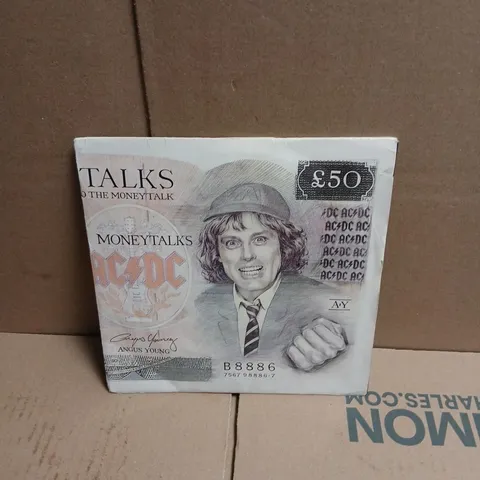 AC/DC MONEYTALKS – MISTRESS FOR CHRISTMAS (UK PICTURE SLEEVE) VINYL SINGLE
