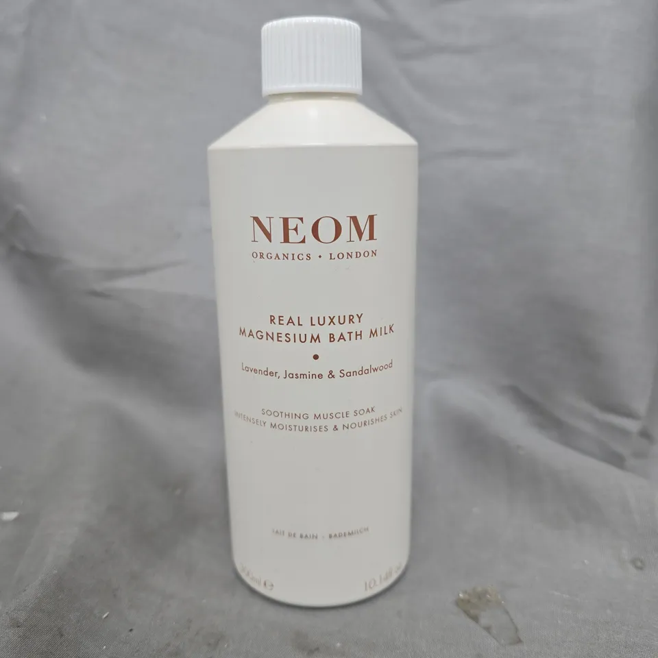 NEOM Organics London Real Luxury Magnesium Bath Milk – Lavender, Jasmine & Sandalwood