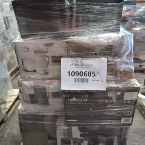 PALLET OF APPROXIMATELY 15 UNPROCESSED RAW RETURN HOUSEHOLD AND ELECTRICAL GOODS TO INCLUDE;